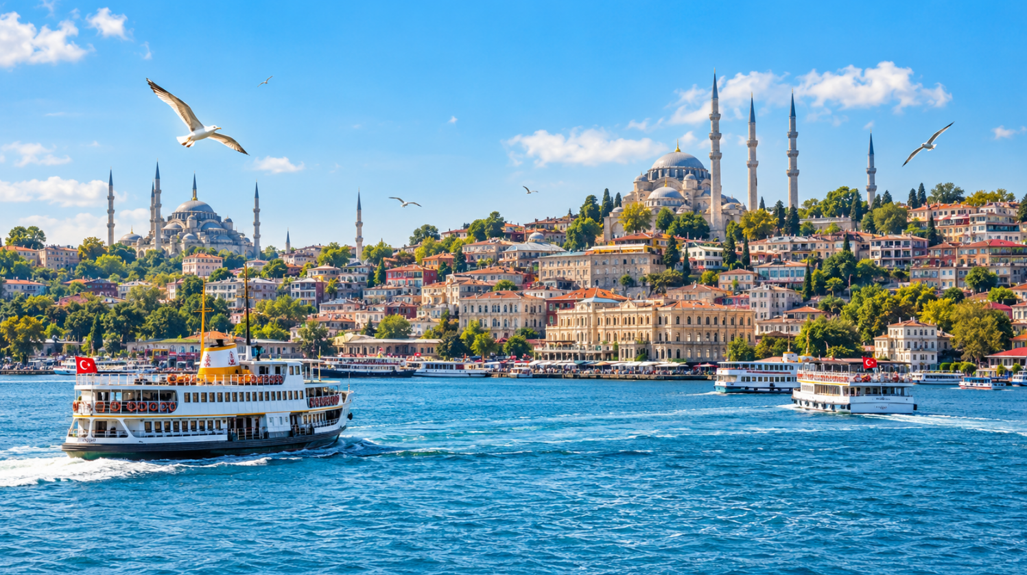 Poceni direktna letalska karta z Dunaja v Istanbul za 104 €
