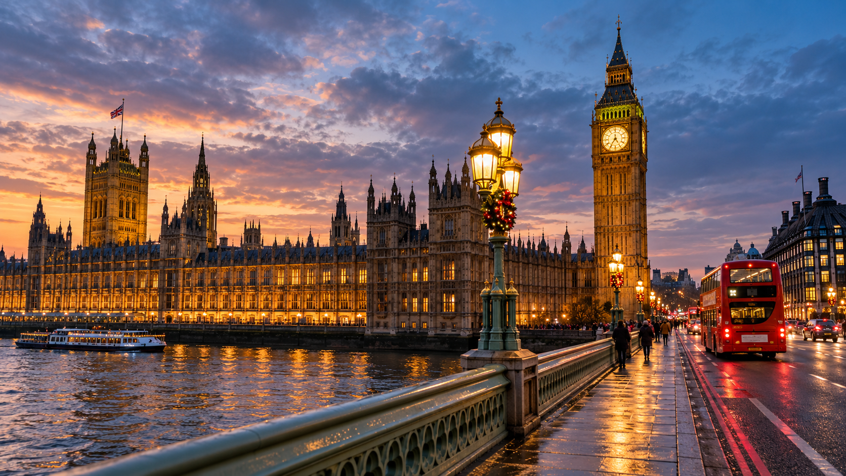 London za 44 €: neposredna povratna letalska karta iz Zagreba za decembrski oddih